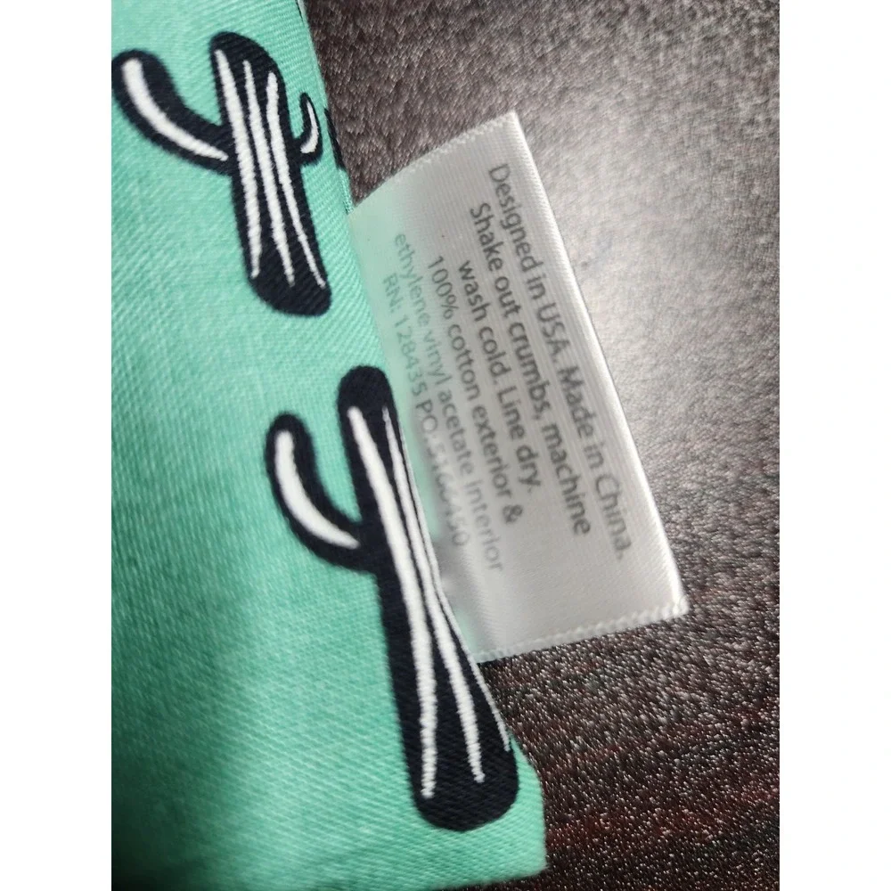 NWT Itzy‎ Ritzy Mama Baby Snack Everything Food Safety Pouch~RARE Cactus Print